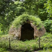 The icehouse at Croome Park, Croome D'Abitot, Worcestershire.